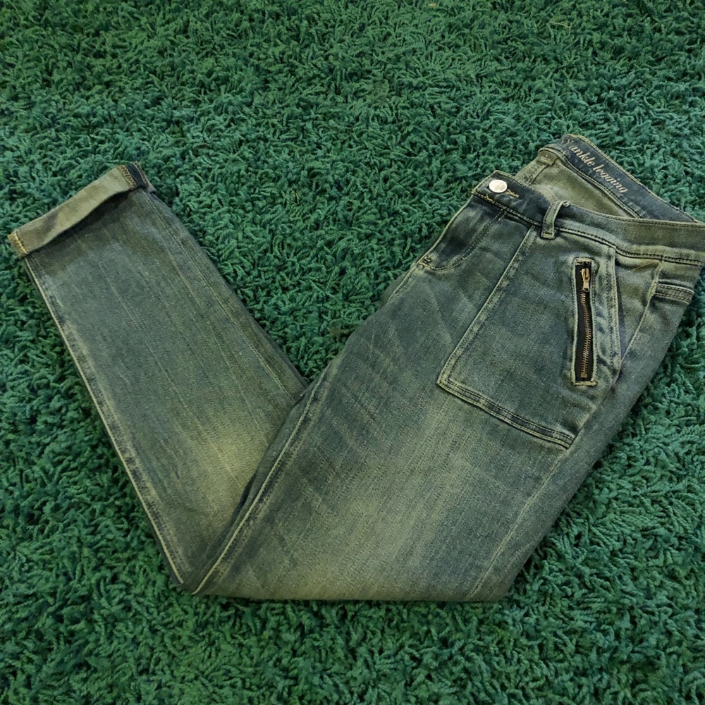 New York and company Denim ankle leggings
